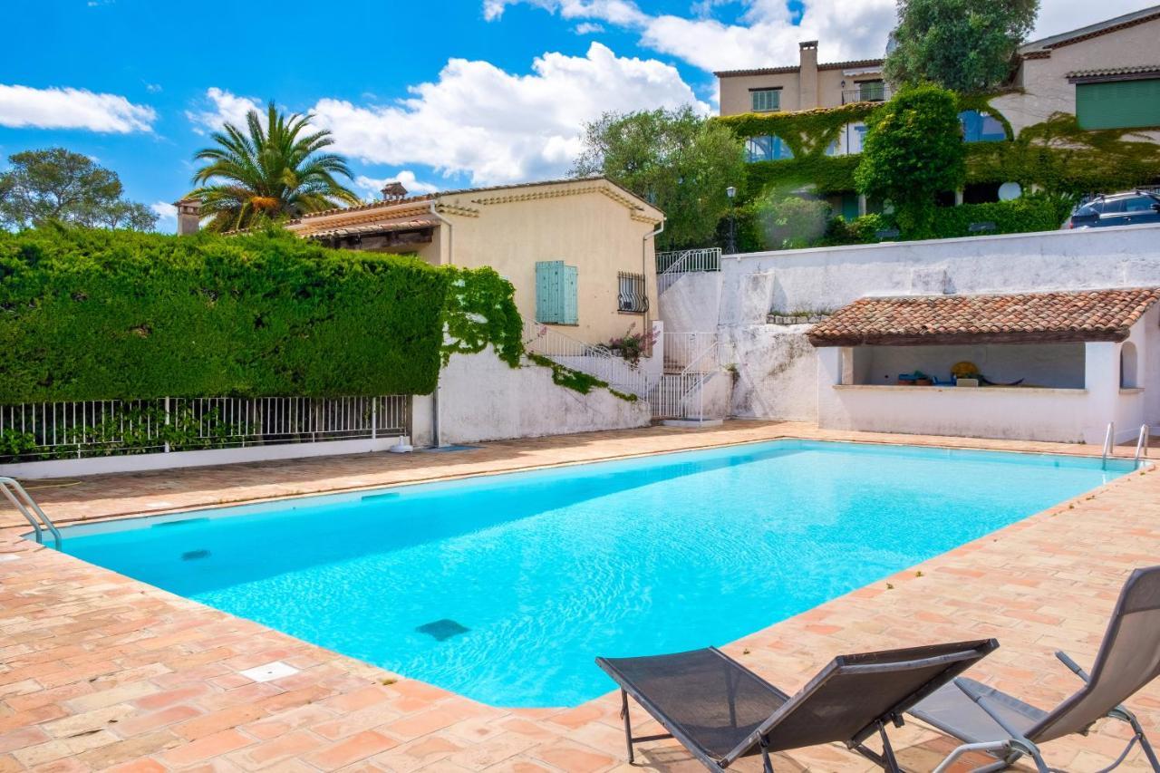Bas De Villa, Piscine, 3 Etoiles 생폴드방스 외부 사진
